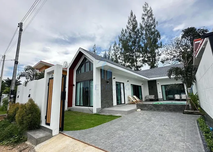 Villa Nataly Luxury Hotel House In Ao Nang Krabi Private Pool Jacuzzi Palm Free Kitchen From Airport